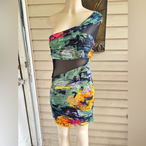 Rampage One Shoulder dress